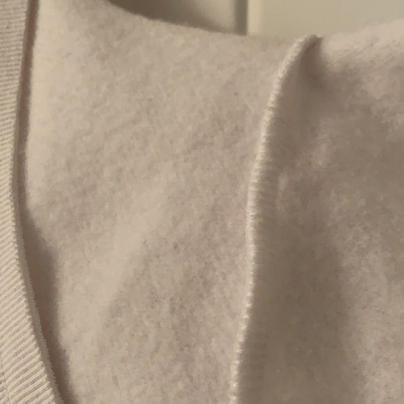 BRAND NEW Soft White Converse Hoodie - Picture 5 of 11